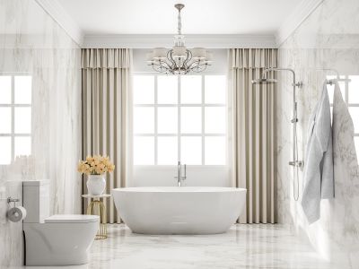 Elegant Tub Installation