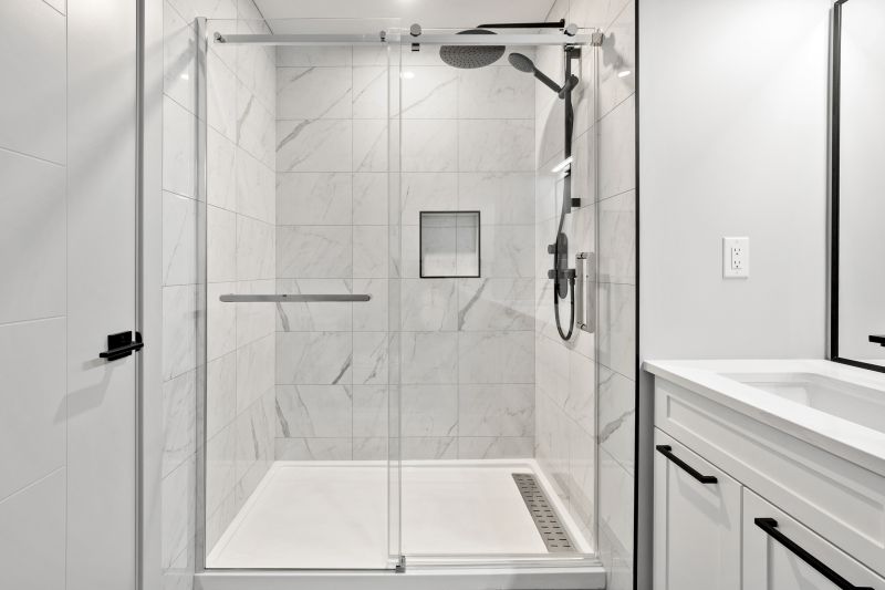 Modern Glass Shower Enclosure